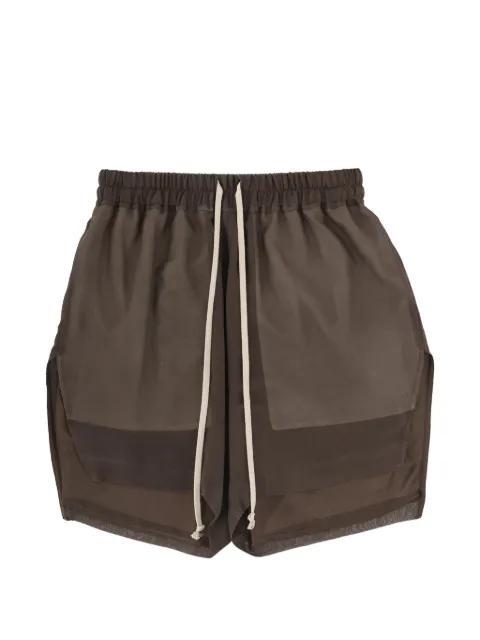 drawstring-waist shorts by RICK OWENS