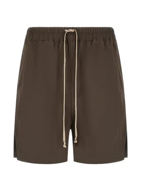 drawstring-waist side-slit shorts by RICK OWENS