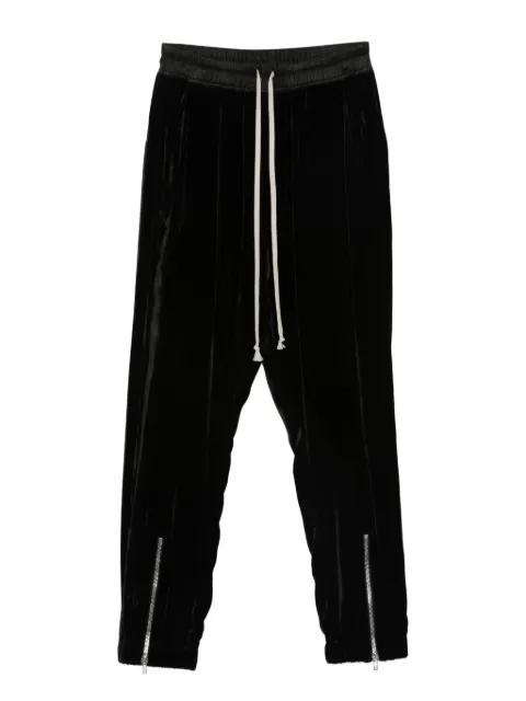 drawstring-waist trousers by RICK OWENS