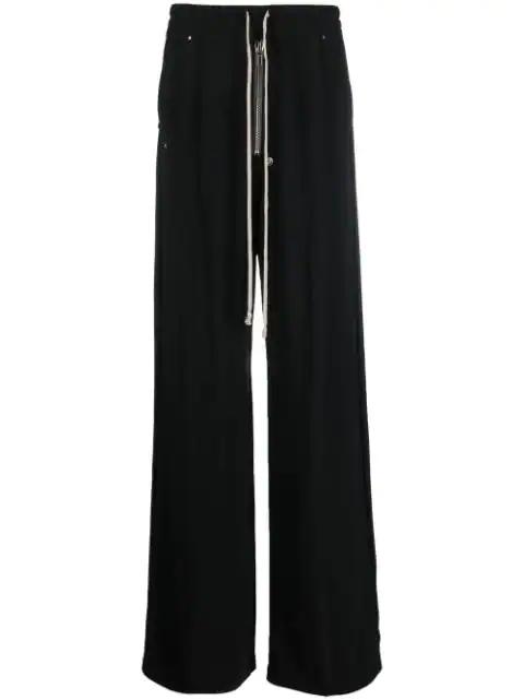 drawstring wide-leg trousers by RICK OWENS
