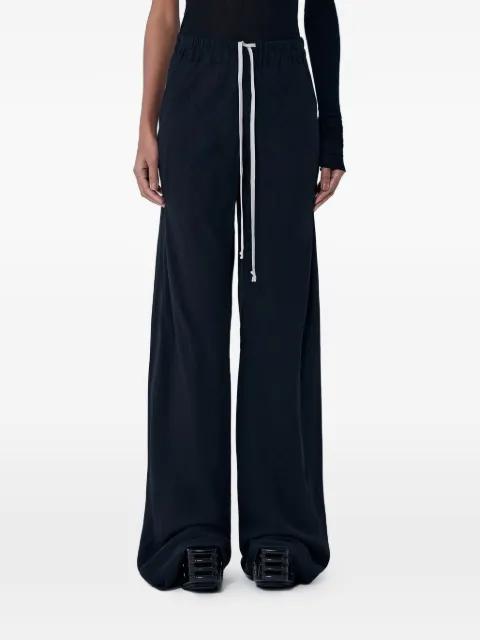 drawstring wide-leg trousers by RICK OWENS
