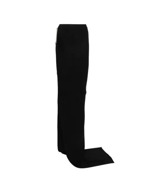 drawstrings maxi skirt by RICK OWENS