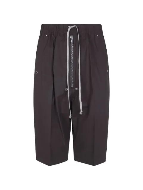 drop-crotch shorts by RICK OWENS