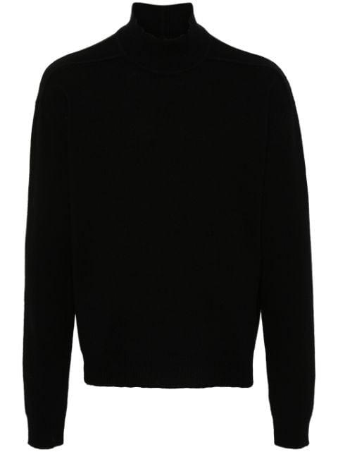 drop-shoulder jumper by RICK OWENS