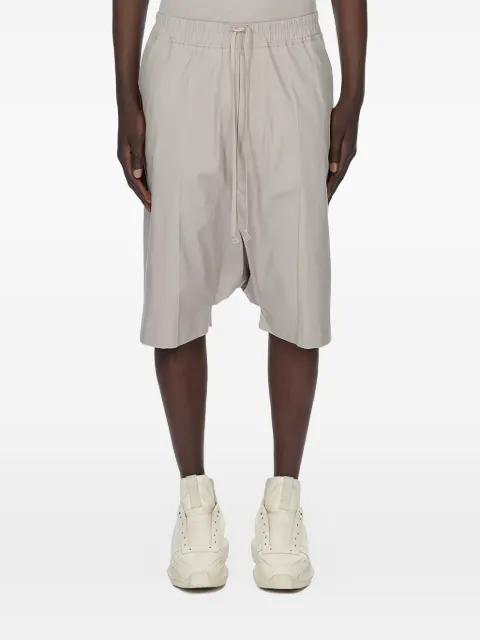 dropped-crotch drawstring trousers by RICK OWENS