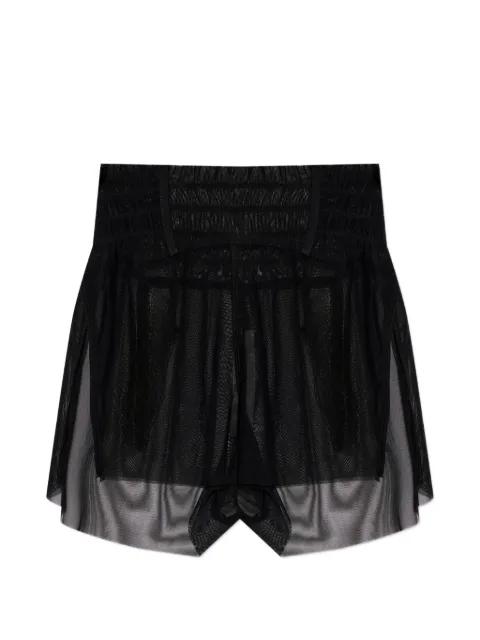 elasticated-waistband shorts by RICK OWENS