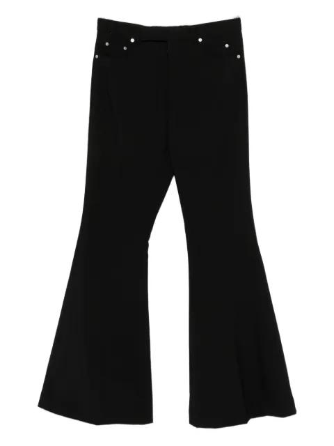 embellished flared trousers by RICK OWENS