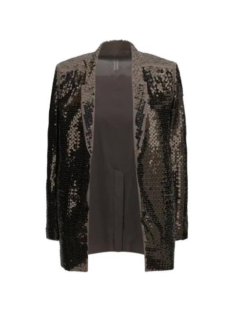 embroidered concordian jacket by RICK OWENS