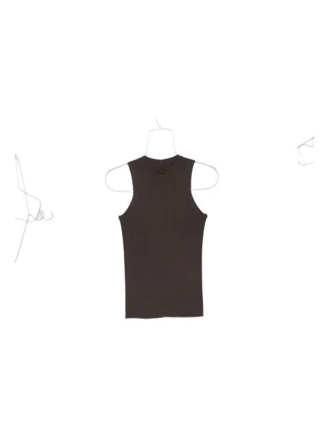 fine-ribbed tank top by RICK OWENS