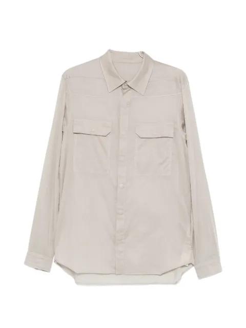 flap-pockets shirt by RICK OWENS
