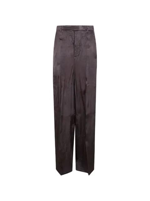 flat-front trousers by RICK OWENS