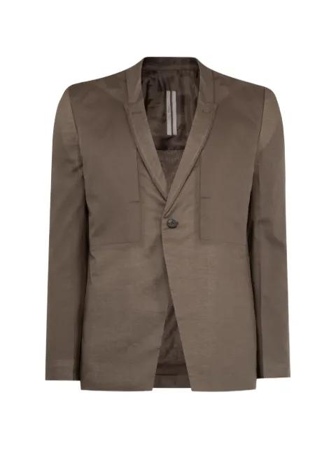 fogpocket soft blazer by RICK OWENS