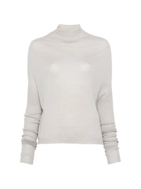 funnel-neck sweater by RICK OWENS