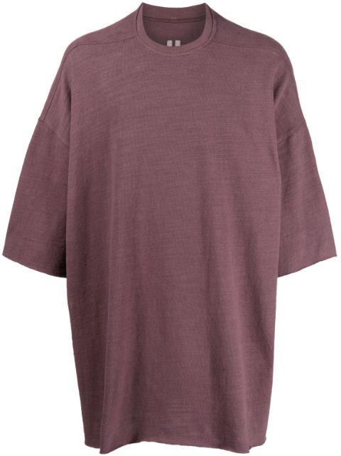 half-length sleeved T-shirt by RICK OWENS