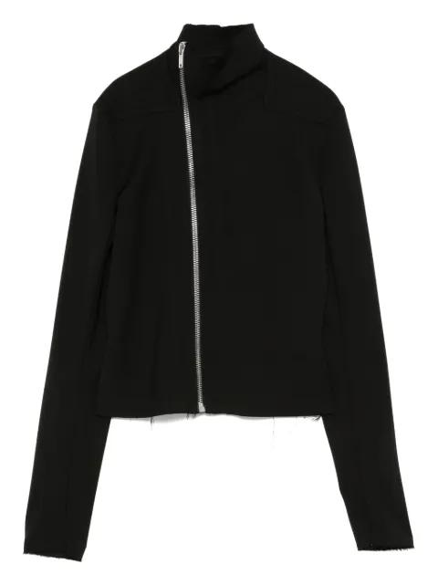 high-neck jacket by RICK OWENS