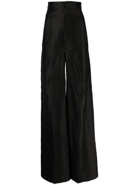 high-waist wide-leg trousers by RICK OWENS
