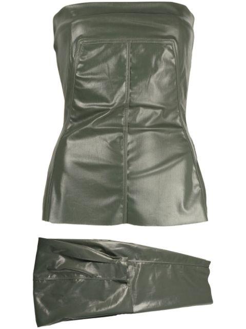 high-waisted maxi skirt by RICK OWENS