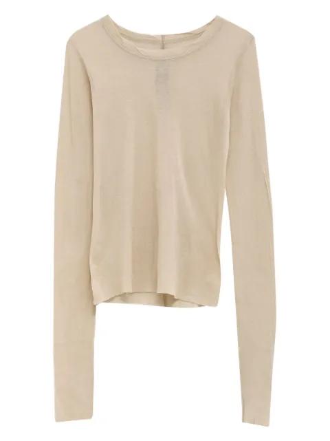 long-sleeve T-shirt by RICK OWENS