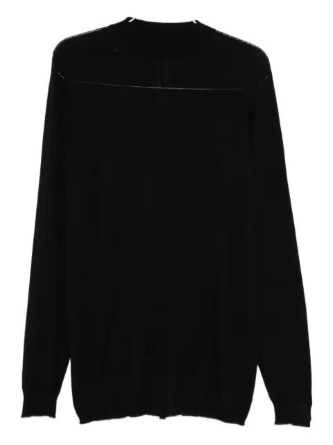 long-sleeved wool T-shirt by RICK OWENS