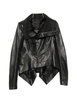 long-sleeves leather jacket by RICK OWENS long-sleeves leather jacket by RICK OWENS