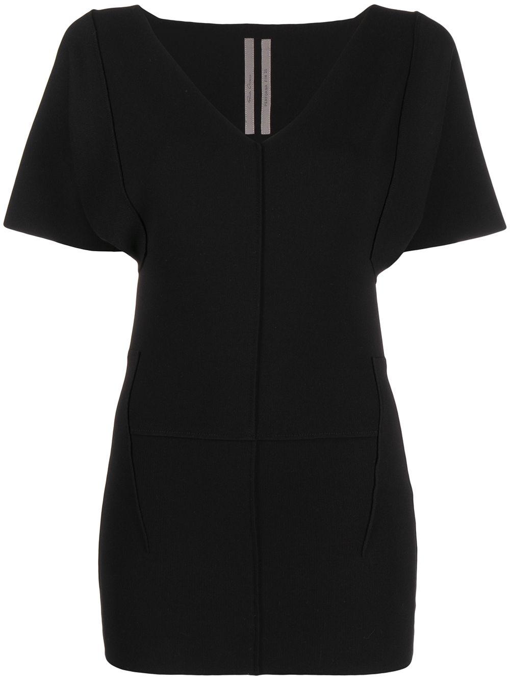 longline V-neck top by RICK OWENS