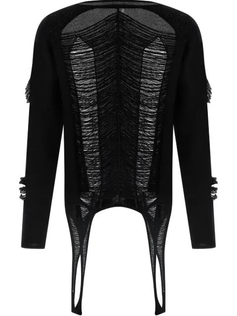 longsleeved sweater by RICK OWENS