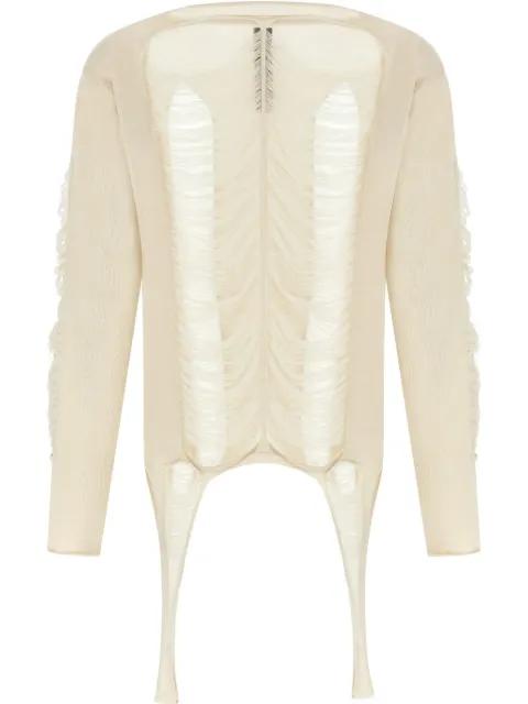longsleeved sweater by RICK OWENS