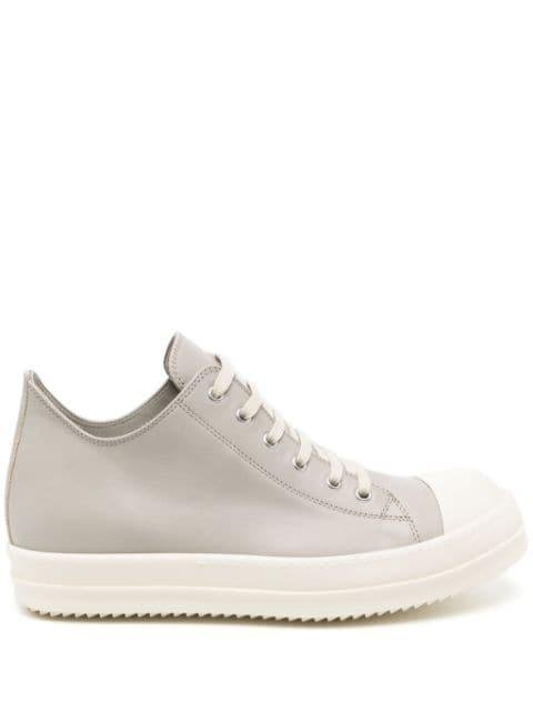 low-top leather sneakers by RICK OWENS