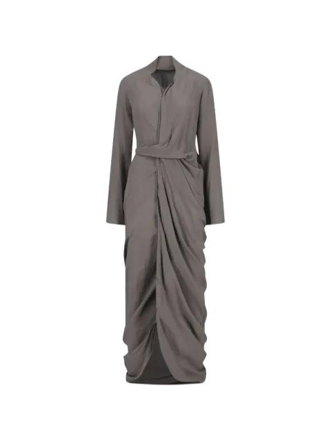 maxi wrapped dress by RICK OWENS