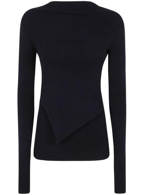 mock collar blouse by RICK OWENS