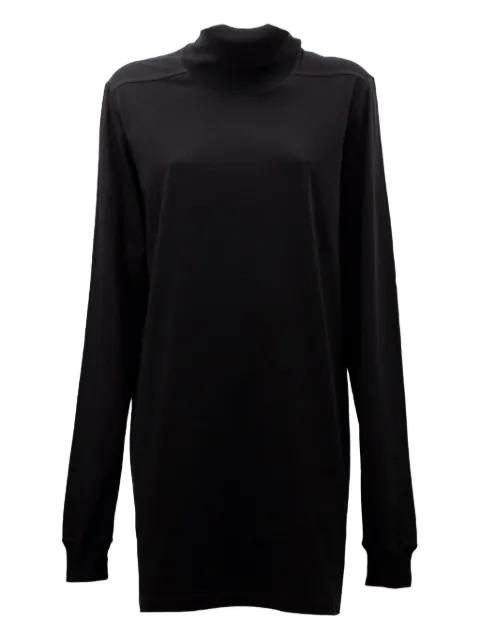 mock-neck long-sleeve top by RICK OWENS