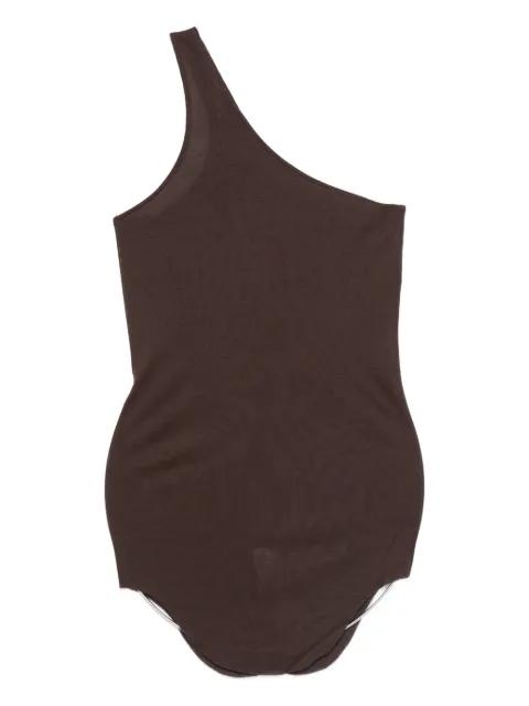 one-shoulder bodysuit by RICK OWENS
