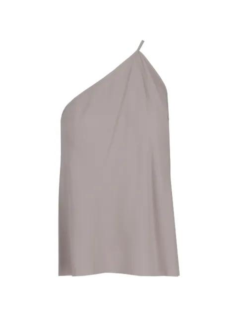 one-shoulder slip top by RICK OWENS