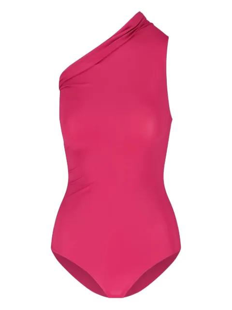 one-shoulder swimsuit by RICK OWENS