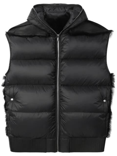 padded gilet by RICK OWENS