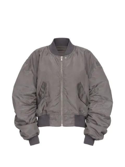 padded zip-up bomber jacket by RICK OWENS