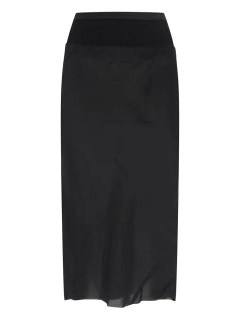 pleated-panel skirt by RICK OWENS