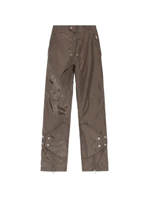 press-stud-detail trousers by RICK OWENS
