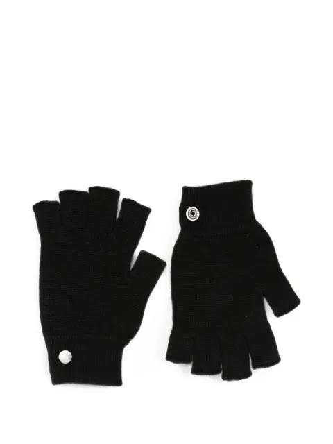press-stud fingerless gloves by RICK OWENS