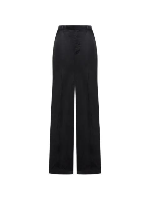 pressed-crease tailored trousers by RICK OWENS