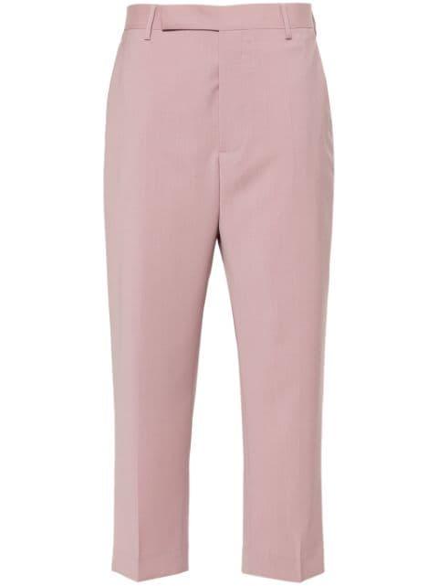pressed-creased wool trousers by RICK OWENS