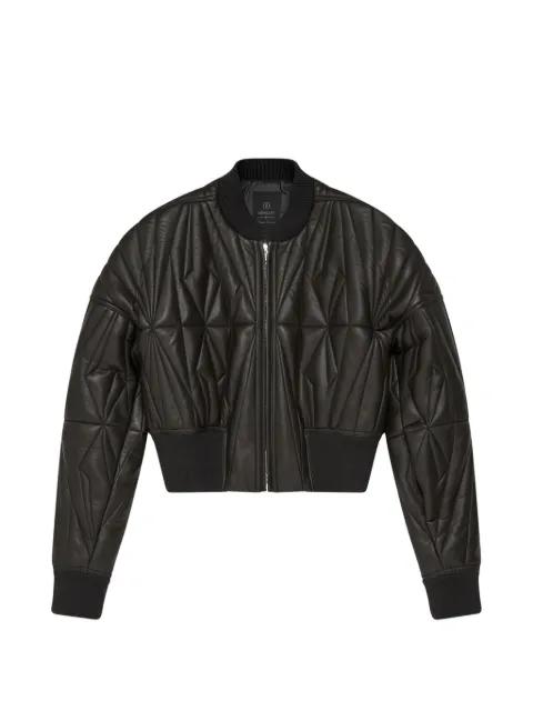 quilted leather jacket by RICK OWENS