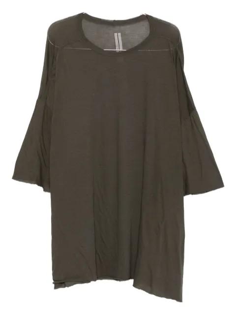 raw-cut organic cotton T-shirt by RICK OWENS