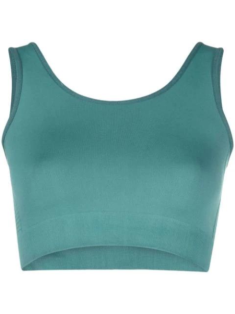 ribbed-knit cropped top by RICK OWENS