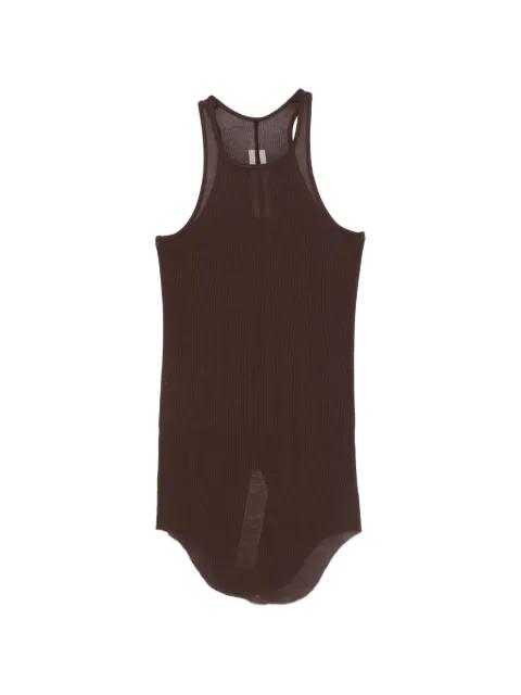 ribbed-knit tank top by RICK OWENS