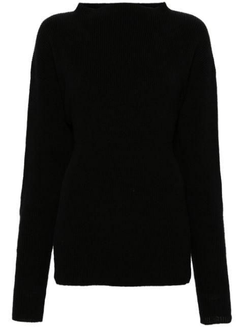 ribbed-knit wool jumper by RICK OWENS