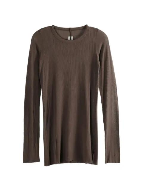 ribbed long-sleeve T-shirt by RICK OWENS