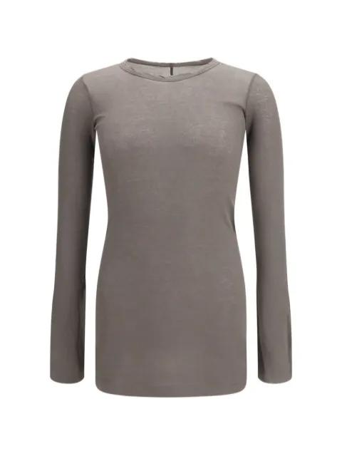 ribbed long-sleeve T-shirt by RICK OWENS
