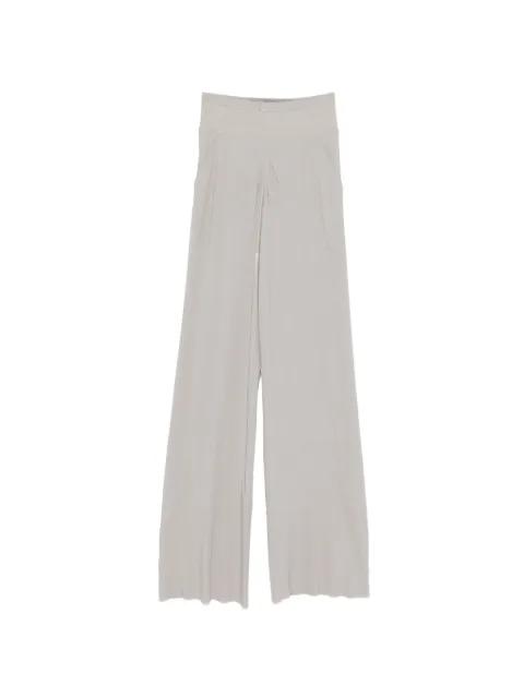 ribbed palazzo pants by RICK OWENS