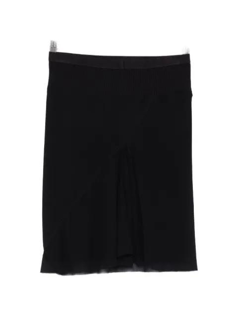 ribbed-panel mini skirt by RICK OWENS